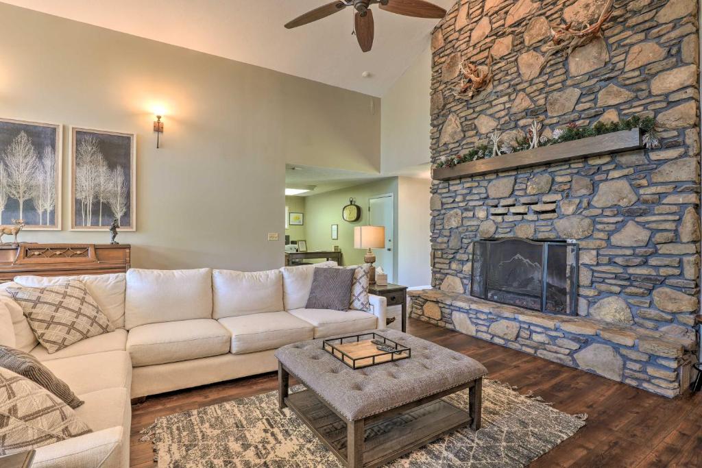 Lakefront Home with Fishing Dock and Fire Table! photo 1