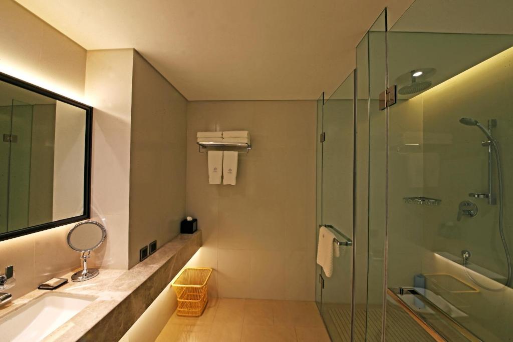 Двухместный (Двухместный номер Делюкс с 1 кроватью), Harbin Kai Rui Hotel