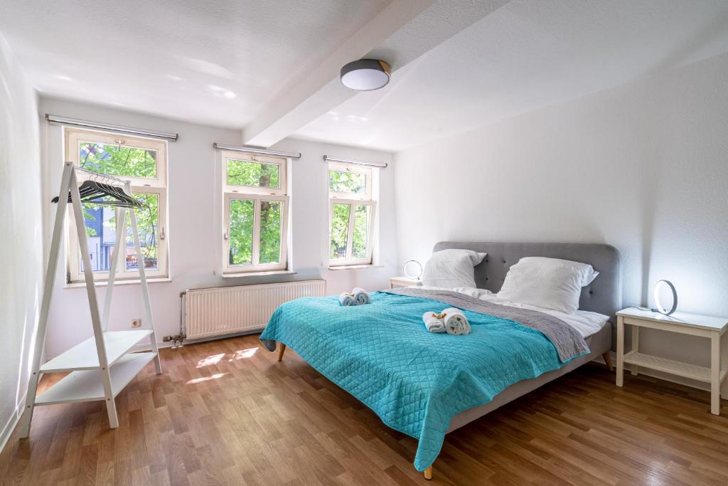 Homely Escape Apartment Friedberg fur 2 mit Terrasse