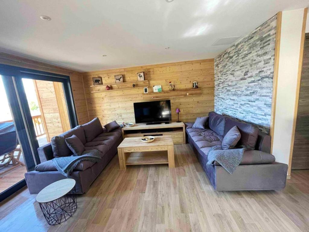 Chalet de 5 chambres avec sauna jardin clos et wifi a Les Orres photo 3