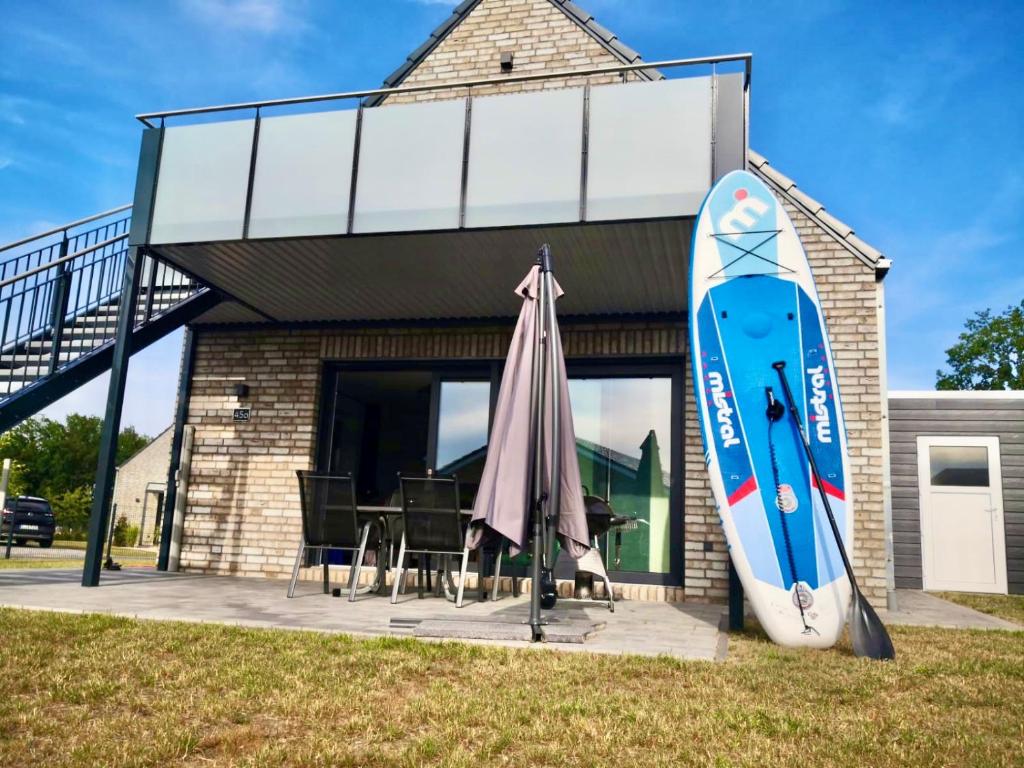 Ferienhaus Panoramadeck am Harkebrügger See mit Sauna und Kamin photo 1