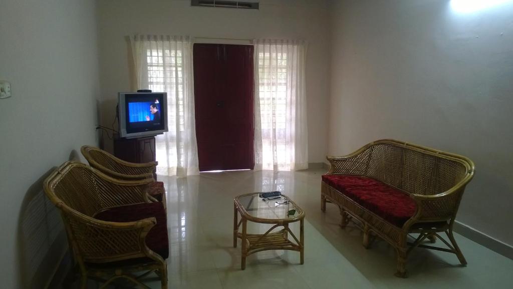 Двухместный (Двухместный номер с 1 кроватью с видом на море), Indeevaram Apartments
