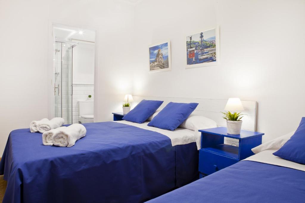 Трехместный (Трехместный номер с собственной ванной комнатой), Blue Barcelona