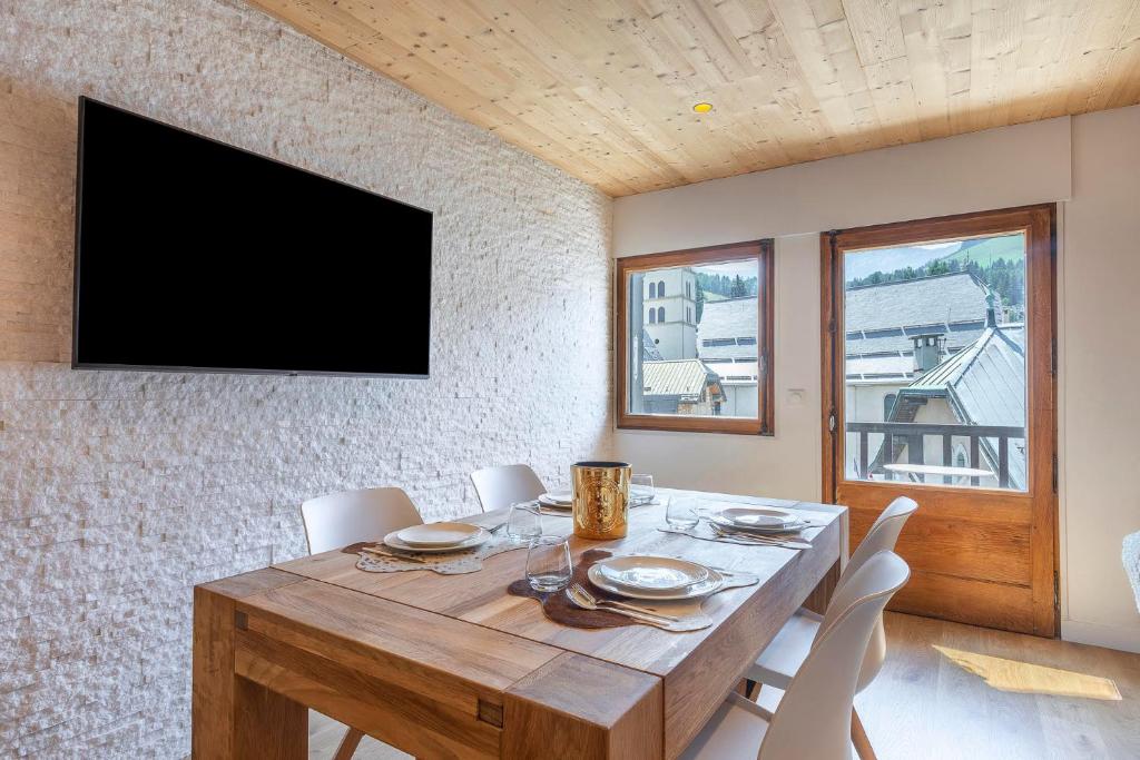 Résidence Le Panorama - Megève - 발코니/테라스