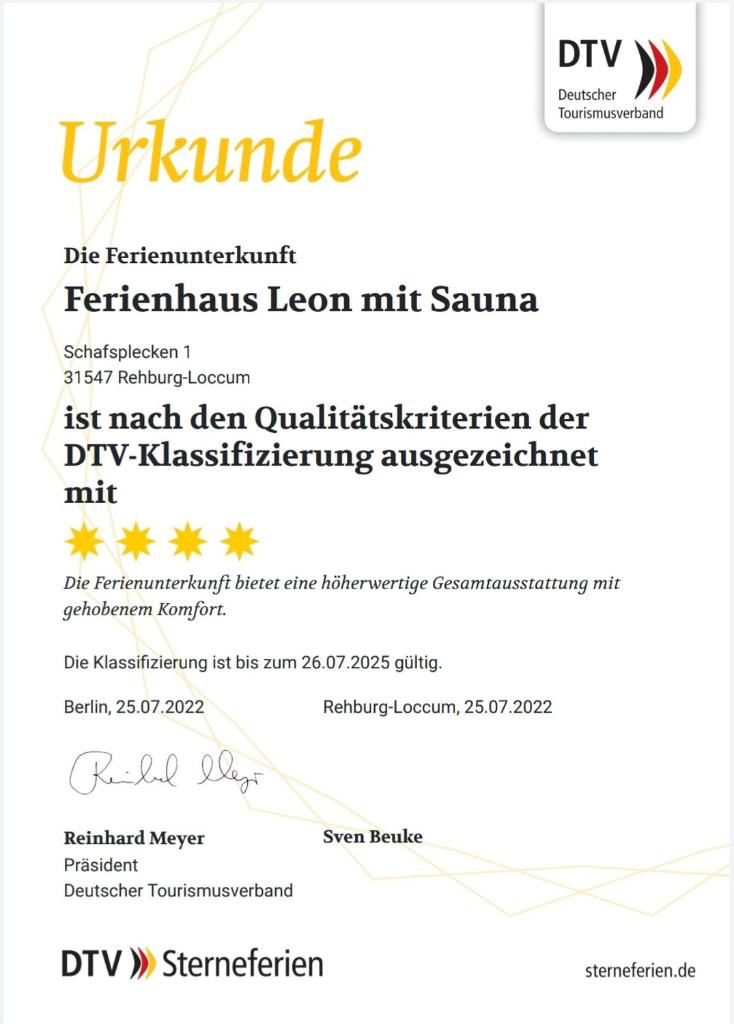 Ferienhaus Leon mit Sauna photo 1