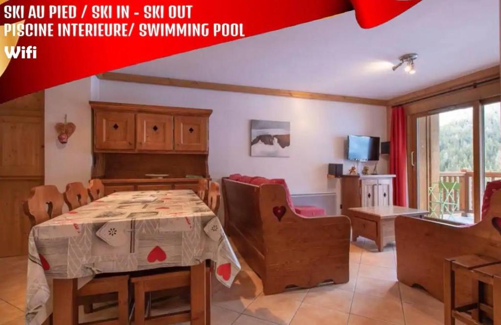 Arc 1800 Alpage du chantel Iseran SKI-in SKI-out