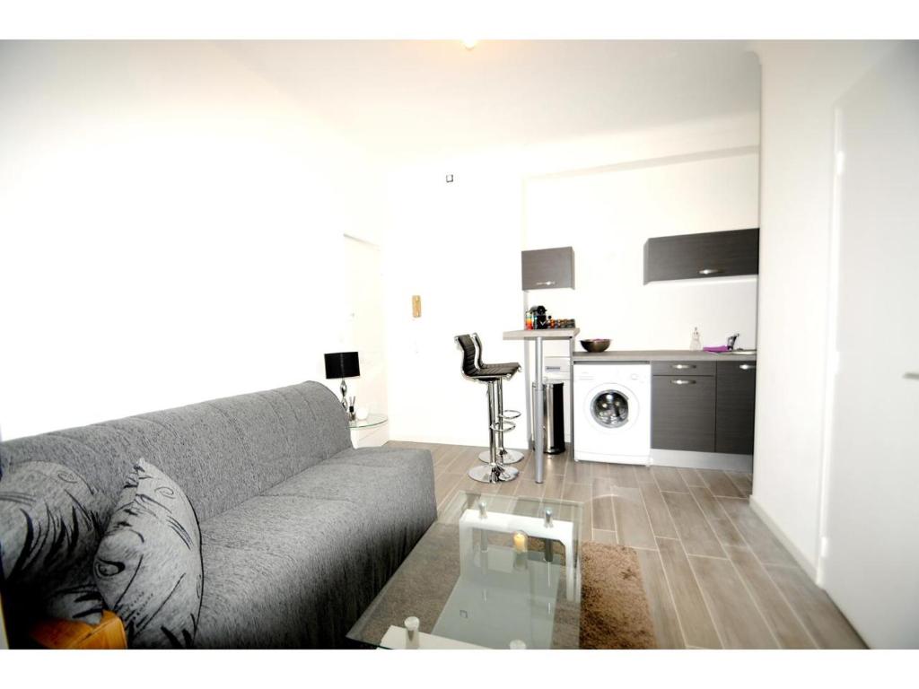 Superbe studio meublé cosy avec patio au calme Jean médecin photo 4