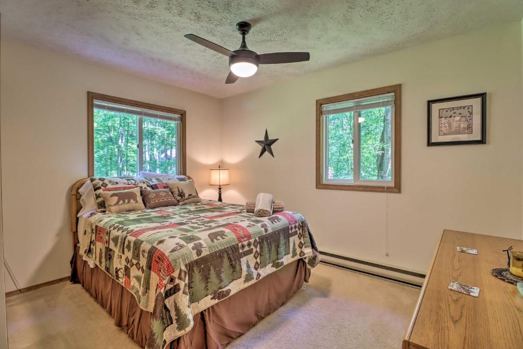 Peaceful Pocono Lake Home with Screened Porch! photo 3