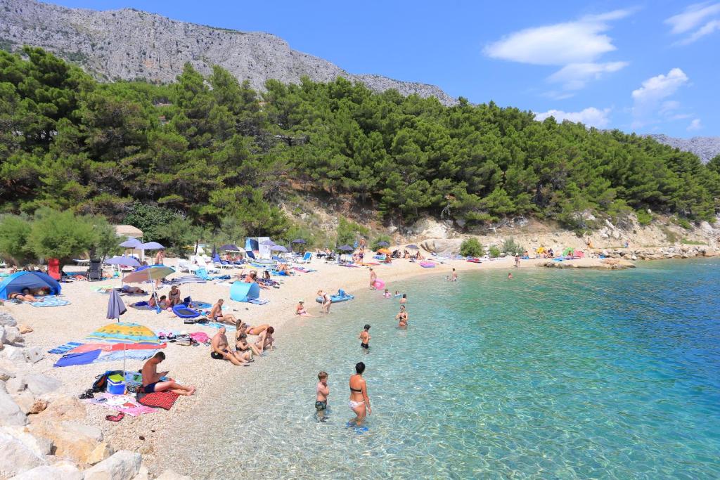 Apartments and rooms with a swimming pool Lokva Rogoznica, Omis - 18328 photo 1