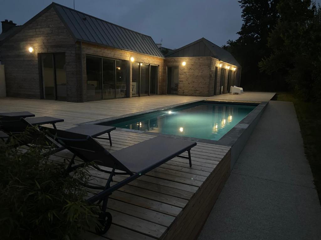 Magnifique villa avec piscine, à 5 min des plages photo 4