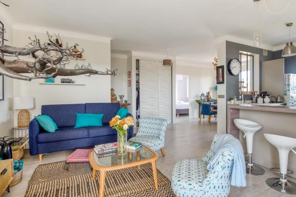Wonderful apartment with a balcony and an exceptional view - Nice - Welkeys photo 1