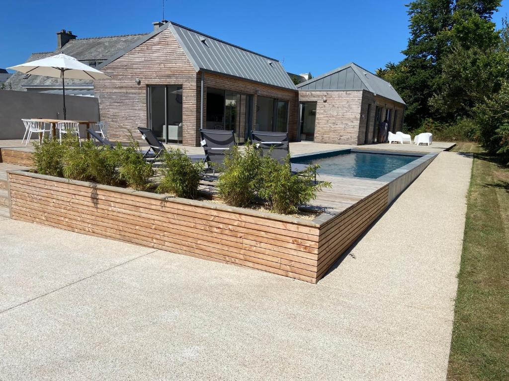 Magnifique villa avec piscine, à 5 min des plages photo 1