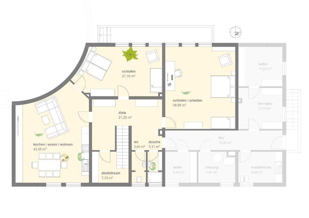 dreamcation - Ehemaliges Pfarrhaus, 3D-Tour, NETFLIX, Terrasse, BBQ, Küche, 130qm photo 4