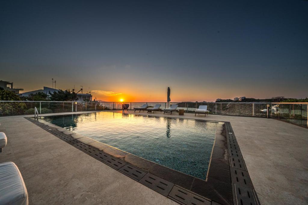 Sea Front & Sunset Villa