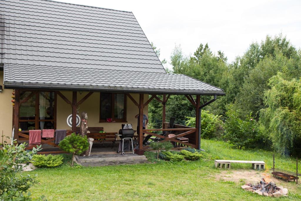 Zakamarek- dom z ogrodem Góry Świętokrzyskie bez sąsiadów, las, 10 osób na wyłączność photo 3