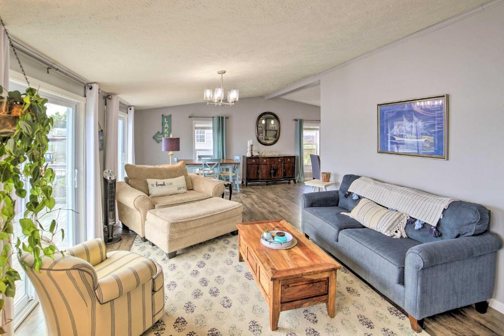 Waterfront Michigan Center Home with Boat Dock! photo 4