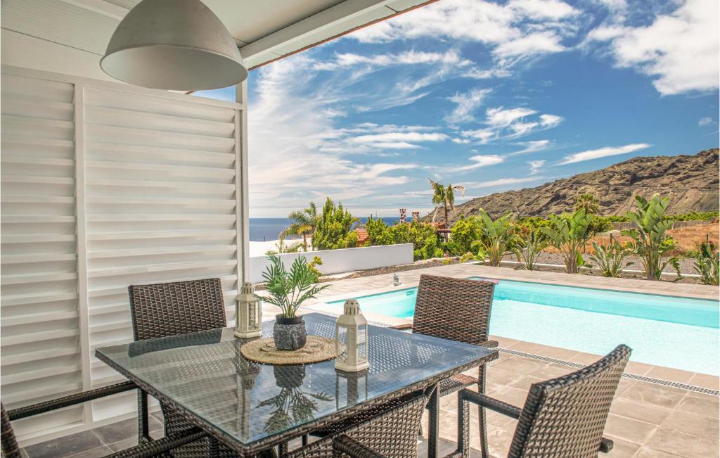Awesome Home In La Isla De La Palma c With Outdoor Swimming Pool, 1 Bedrooms And Swimming Pool