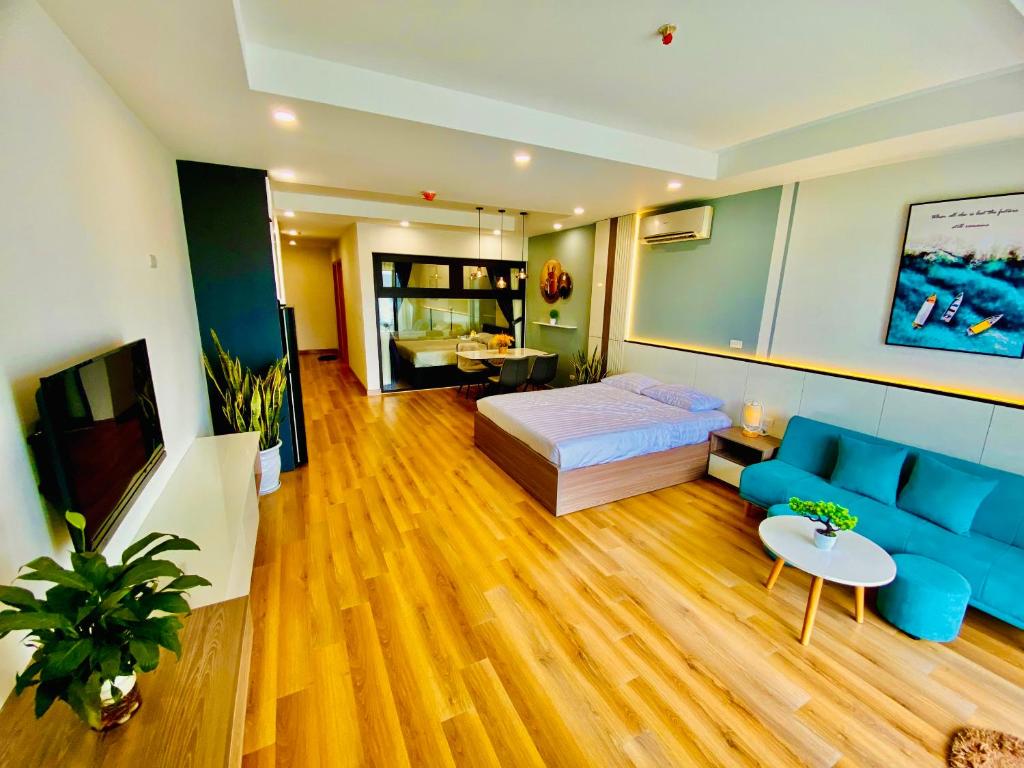 Pullman apartment view sea&city 1' walking to beach