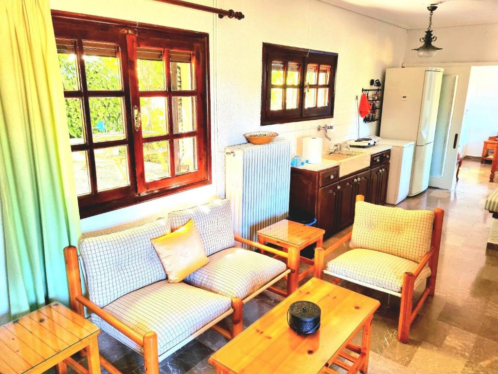 Spacious farmhouse with big yard and fireplace photo 4