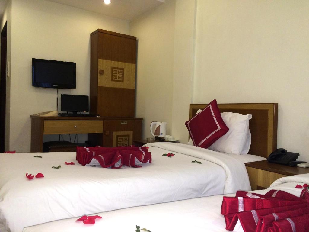 Двухместный (Двухместный номер с 2 отдельными кроватями), Hanoi Charming Hotel