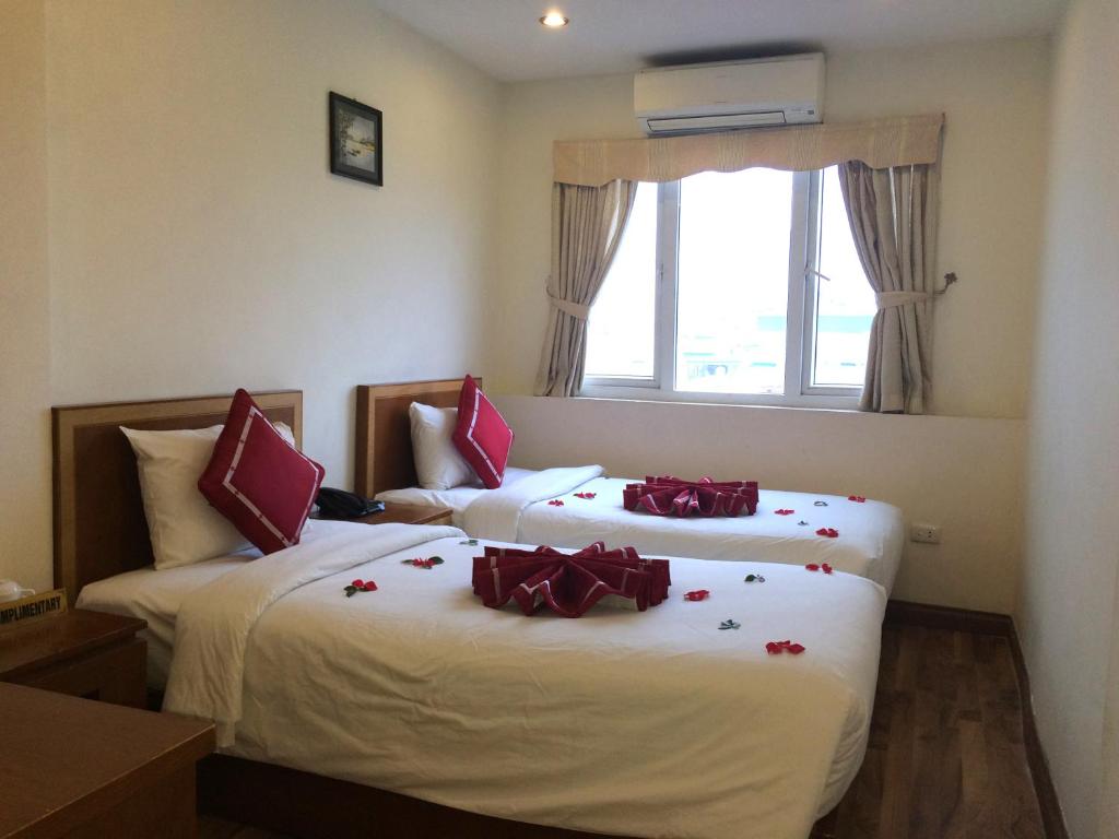Двухместный (Двухместный номер Делюкс с 2 отдельными кроватями), Hanoi Charming Hotel
