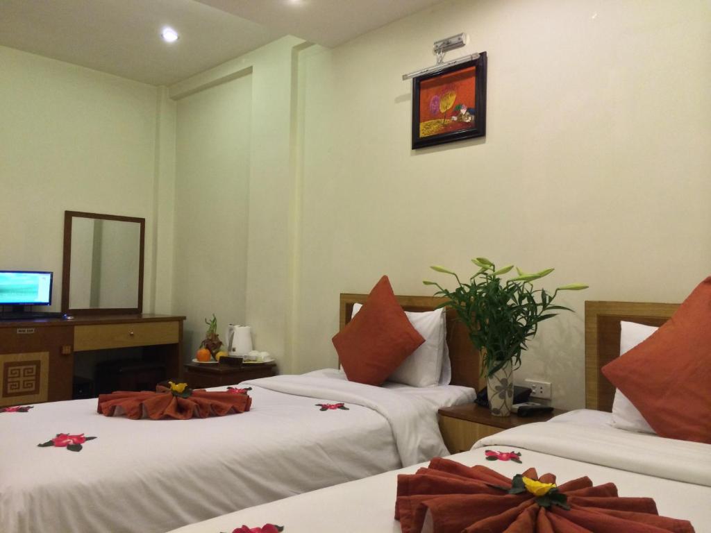 Двухместный (Двухместный номер с 2 отдельными кроватями), Hanoi Charming Hotel
