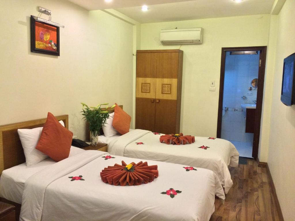 Двухместный (Двухместный номер с 2 отдельными кроватями), Hanoi Charming Hotel