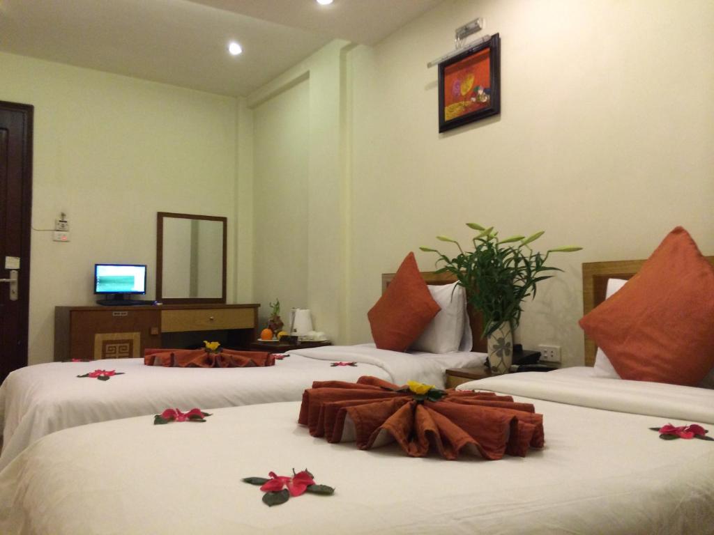 Двухместный (Двухместный номер с 2 отдельными кроватями), Hanoi Charming Hotel