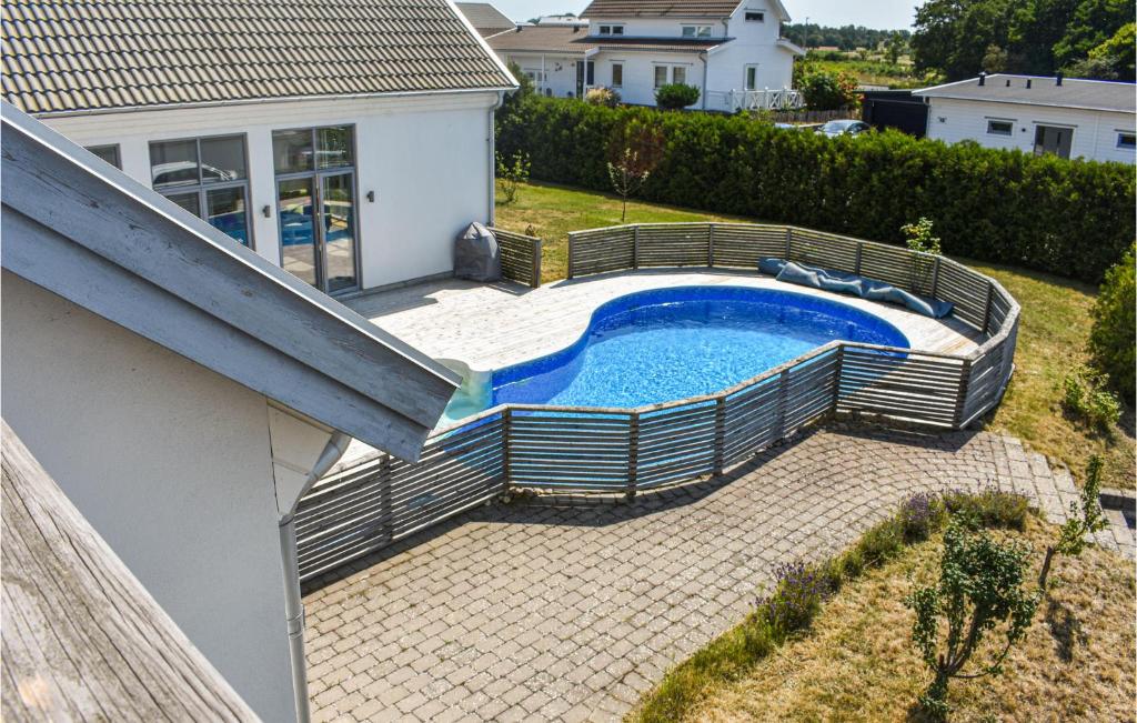 Beautiful Home In Ramdala With Outdoor Swimming Pool, Heated Swimming Pool And 4 Bedrooms