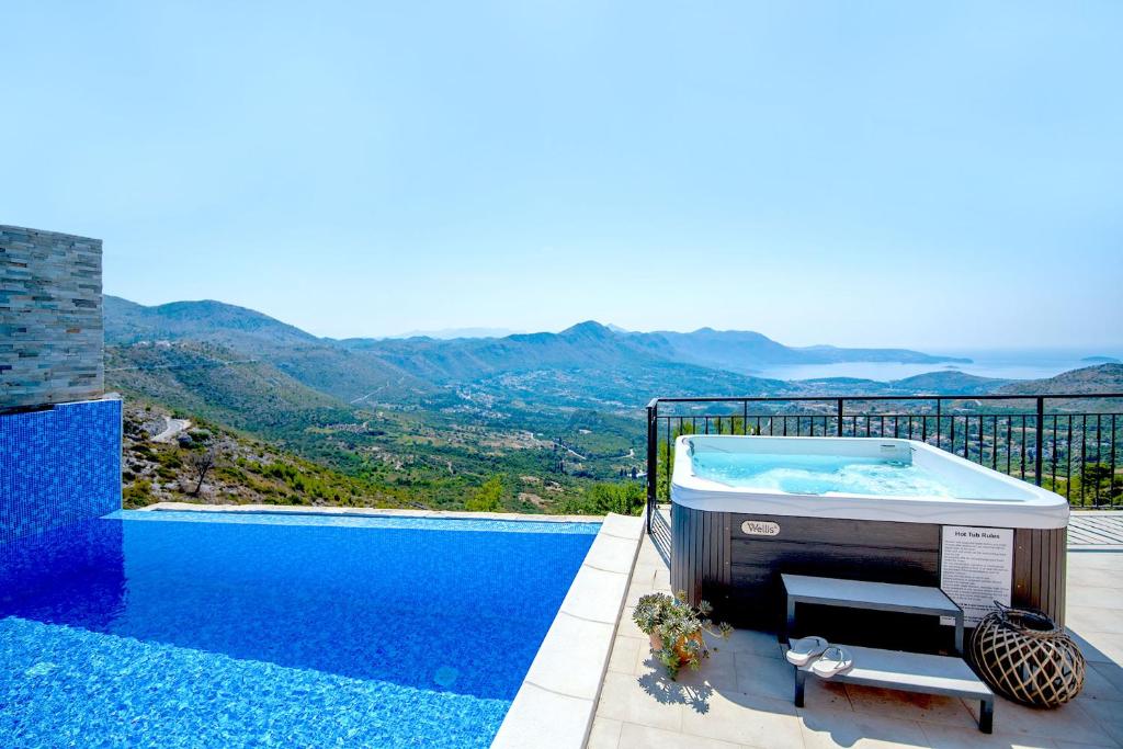 Luxury Villa Rock with pool and Jacuzzi near Dubrovnik photo 1