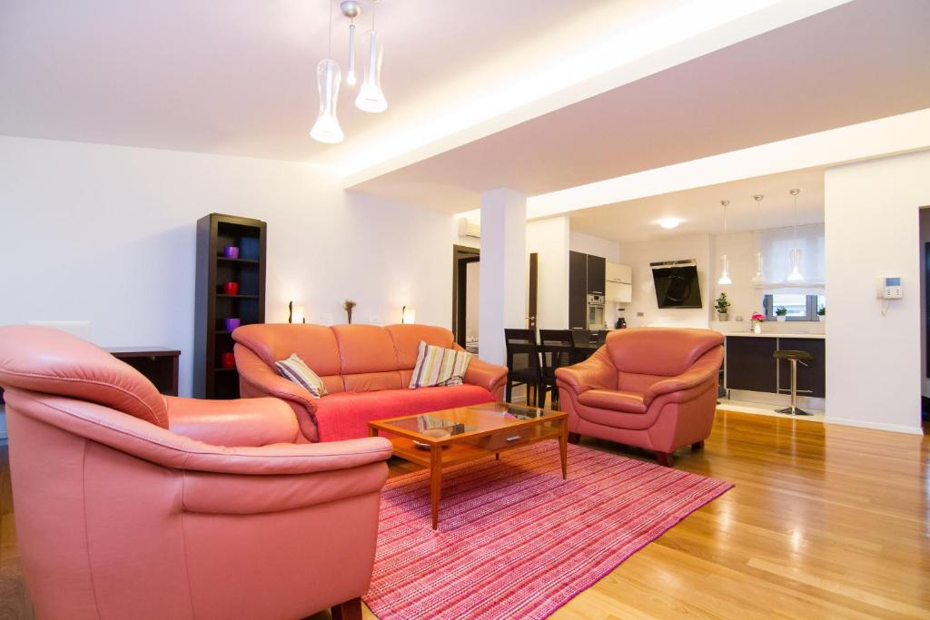 Апартаменты (Апартаменты «Премьер» с 2 спальнями), Apartments City Wellness Center