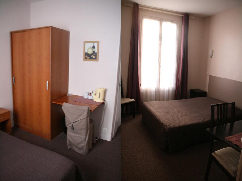 Двухместный (Классический двухместный номер с 1 кроватью), Hôtel du Roussillon