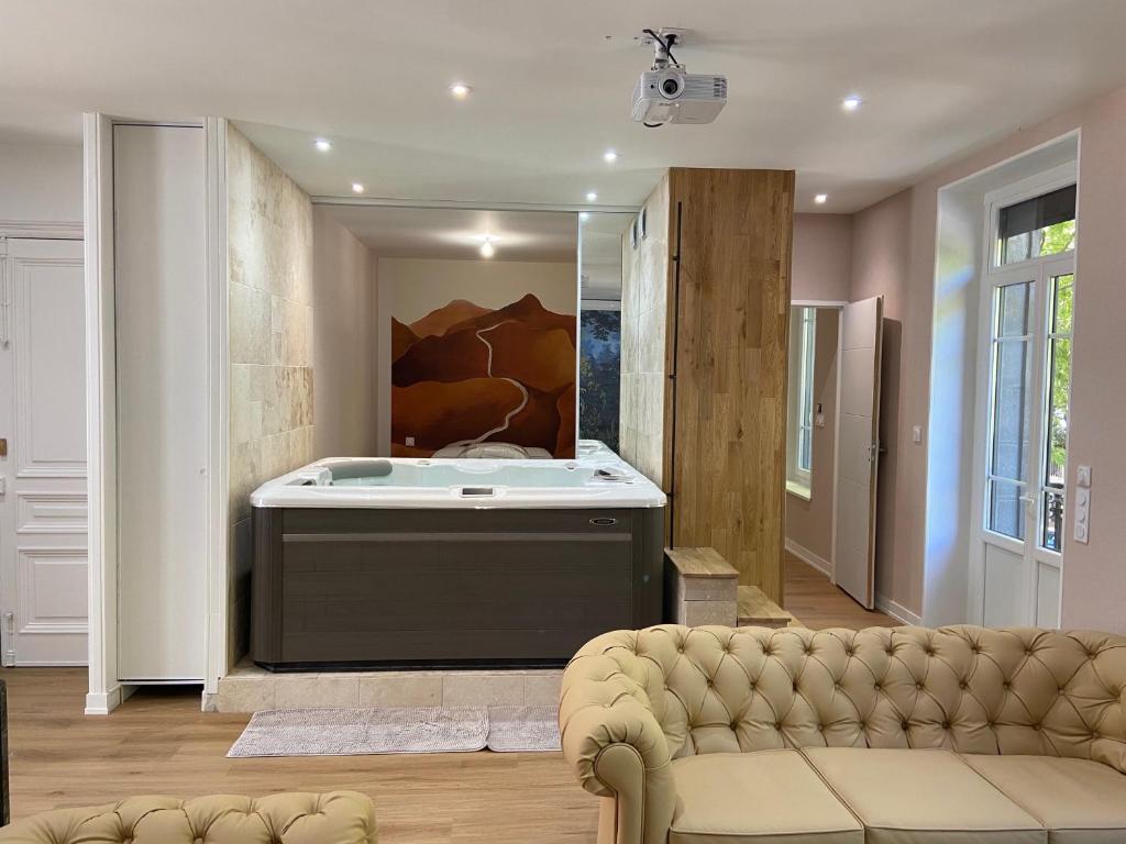 Loft "Eden" jaccuzi prestations haut de gamme 92m2-2 chbres photo 2