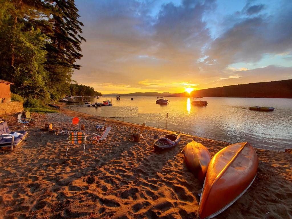 Brown's Beach at Schroon Lake image