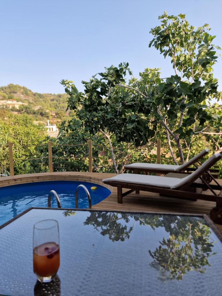 Aprosmeno Jacuzzi House 3 With Private Pool photo 3