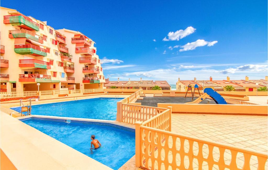 Amazing Apartment In La Manga With Outdoor Swimming Pool And 2 Bedrooms
