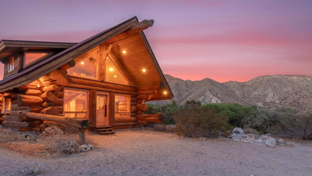 Whitewater Cabin - historic A Frame desert retreat image