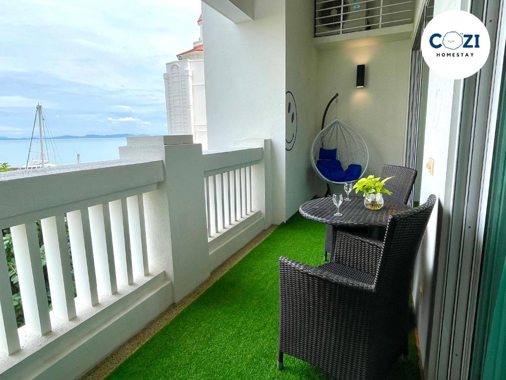 Instagramable Luxury Suites for Couples or Families • Straits Quay Penang • Sea View Balcony • Private Bathtub photo 2