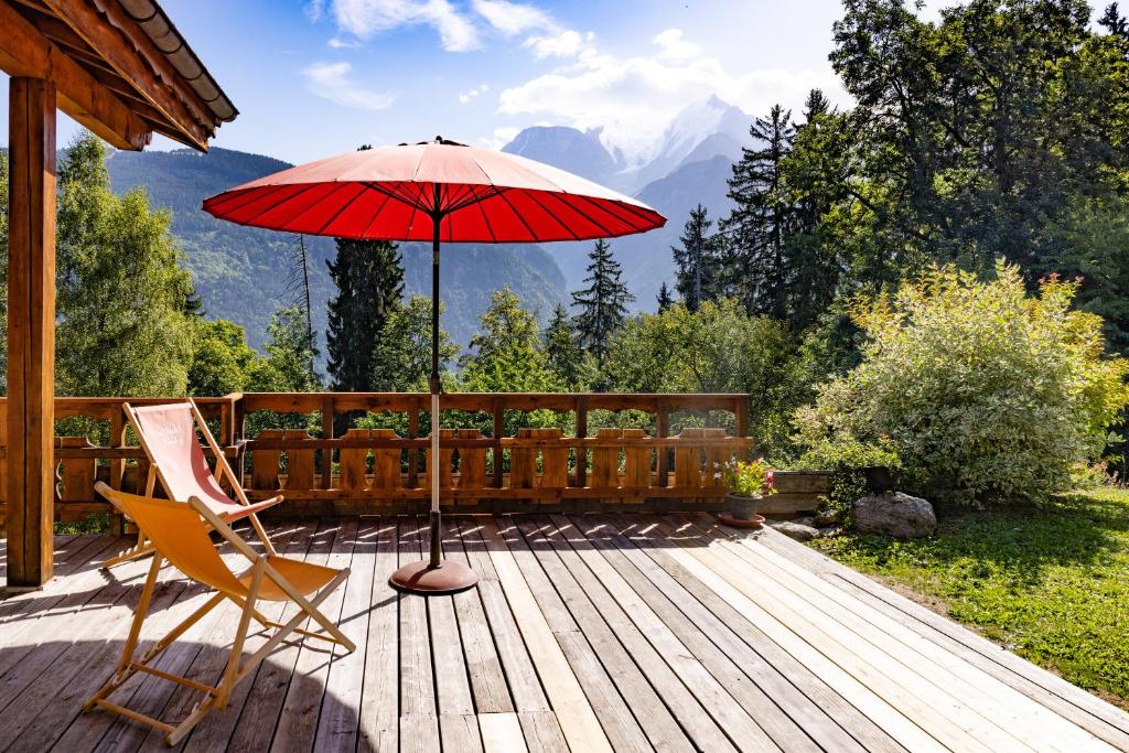 Très beau chalet vue Mont-blanc
