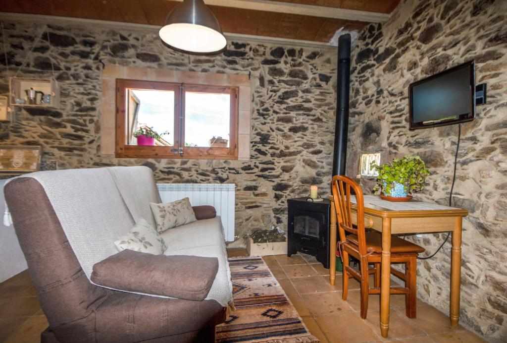 Apartamento duplex rural con chimenea y vistas panorámicas desde la cama photo 4