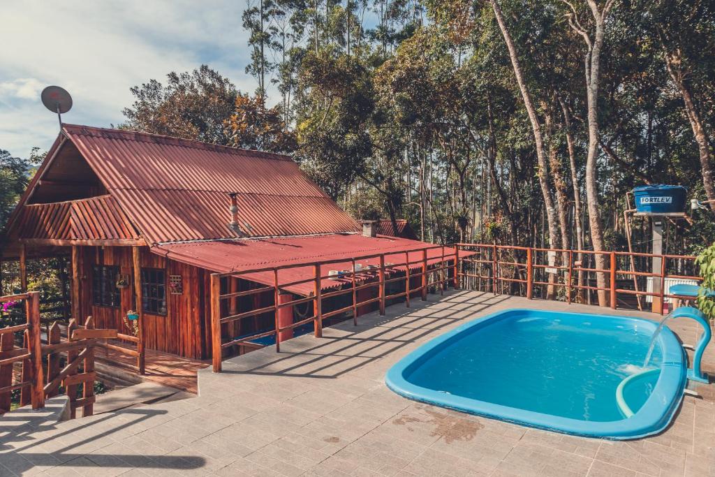 Chalé incrível c/ piscina, Águas Mornas - SC photo 2