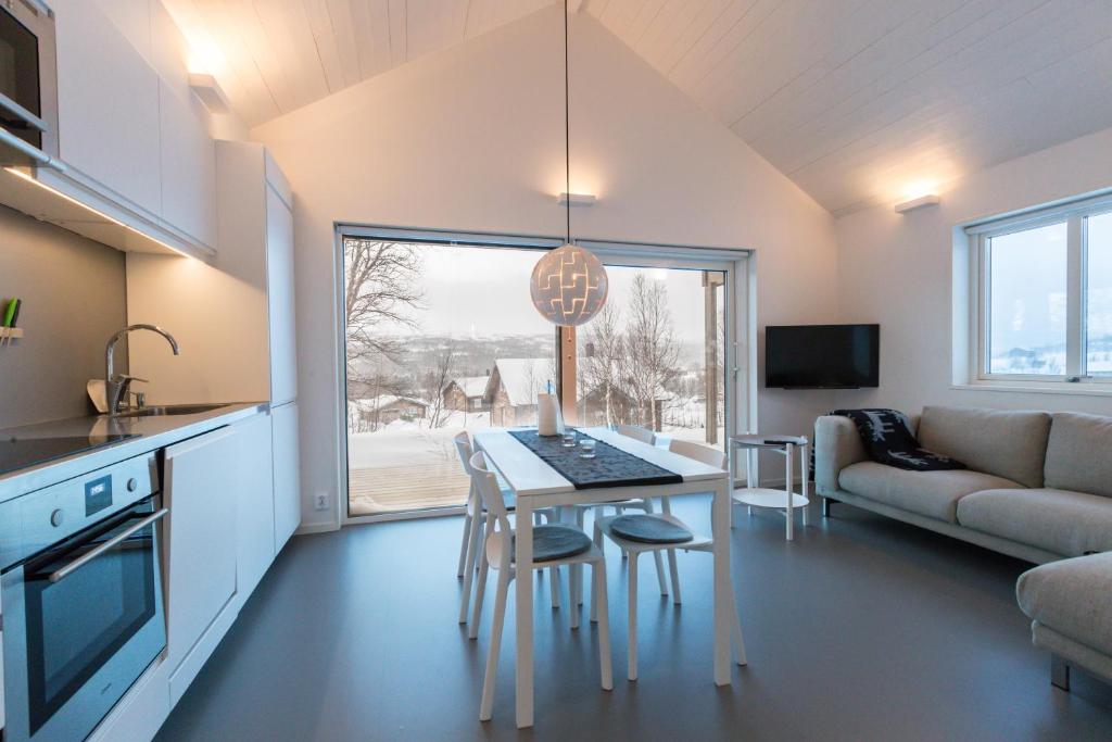 Bruksvallarna - Modern fjällstuga med panoramautsikt och WiFi photo 4