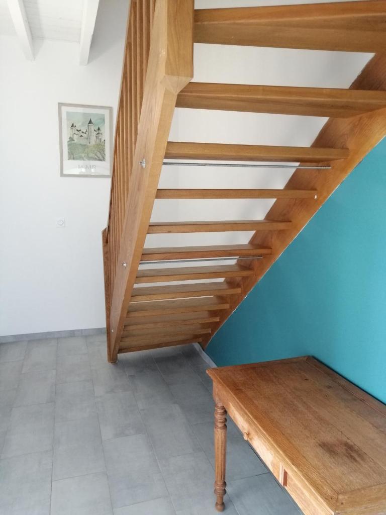 Bel appt 3 pièces, à l'étage, jardin privatif, au calme, 10 mn Saumur et CNPE photo 4