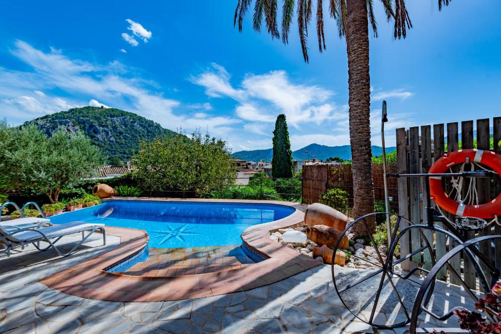 Villa in center of Pollensa with pool and jacuzzi photo 2