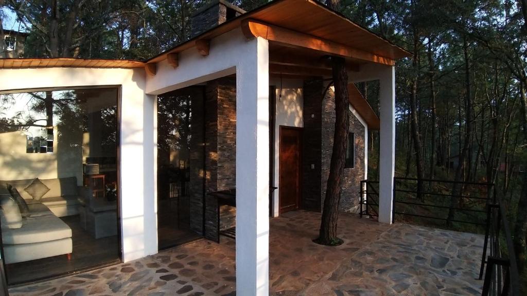 Cabaña "Alexa", en el corazón del bosque de Mazamitla