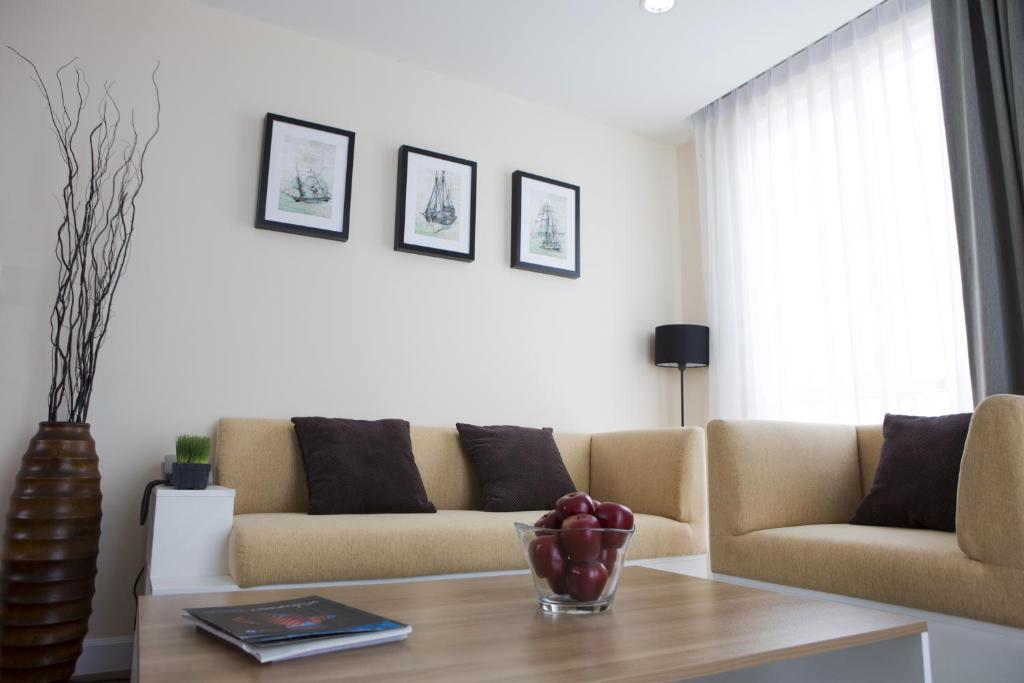 Апартаменты (Апартаменты с 1 спальней), BBG Seaside Luxurious Service Apartment