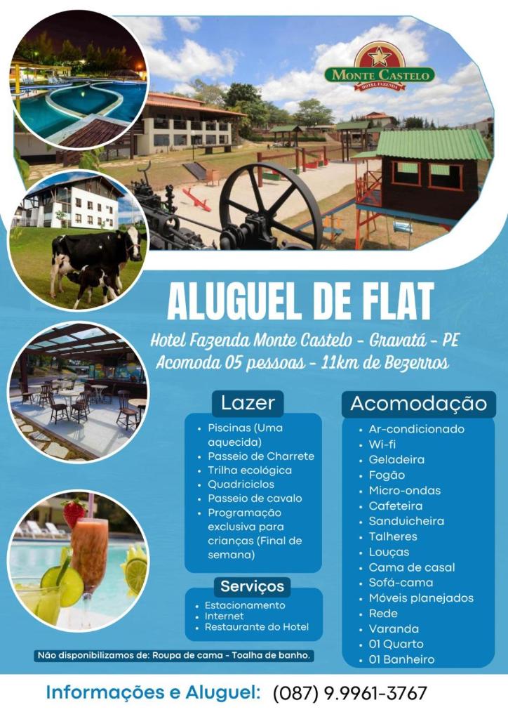 Flat Studio 11 Hotel Fazenda Gravatá-PE photo 3