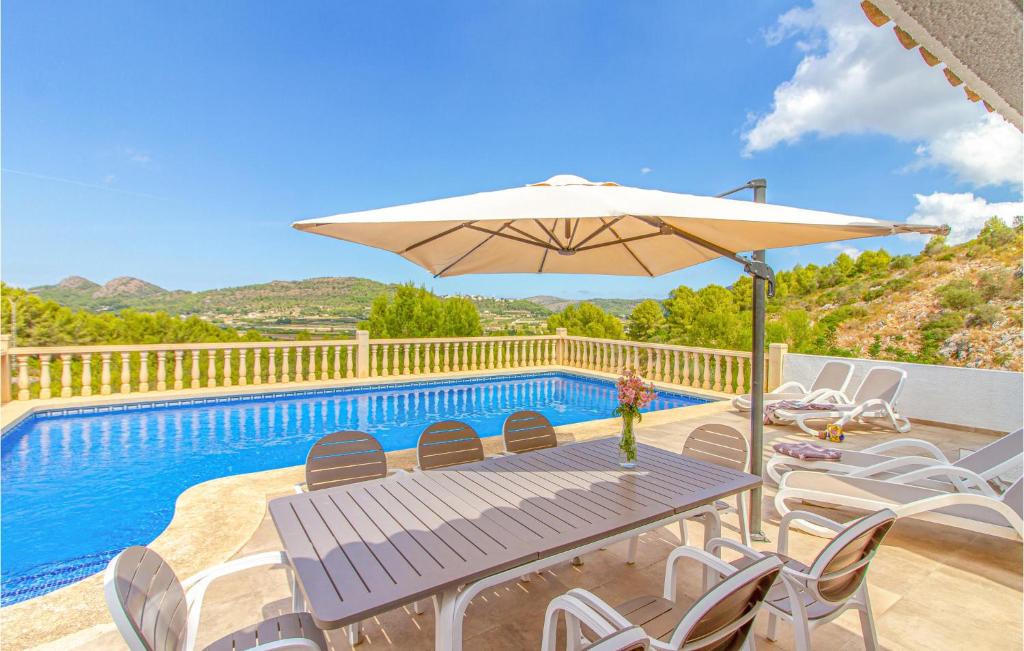Beautiful Home In Pedreguer With Wifi, Private Swimming Pool And 4 Bedrooms photo 1