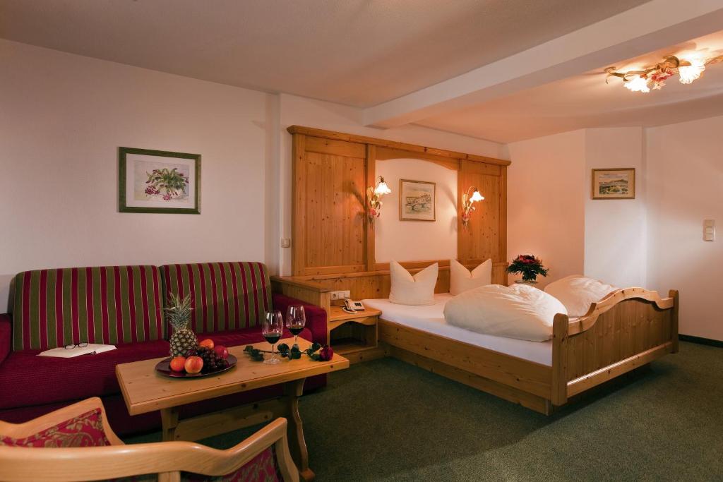 Двухместный (Двухместный номер Делюкс с 1 кроватью), Hotel Alpenrose