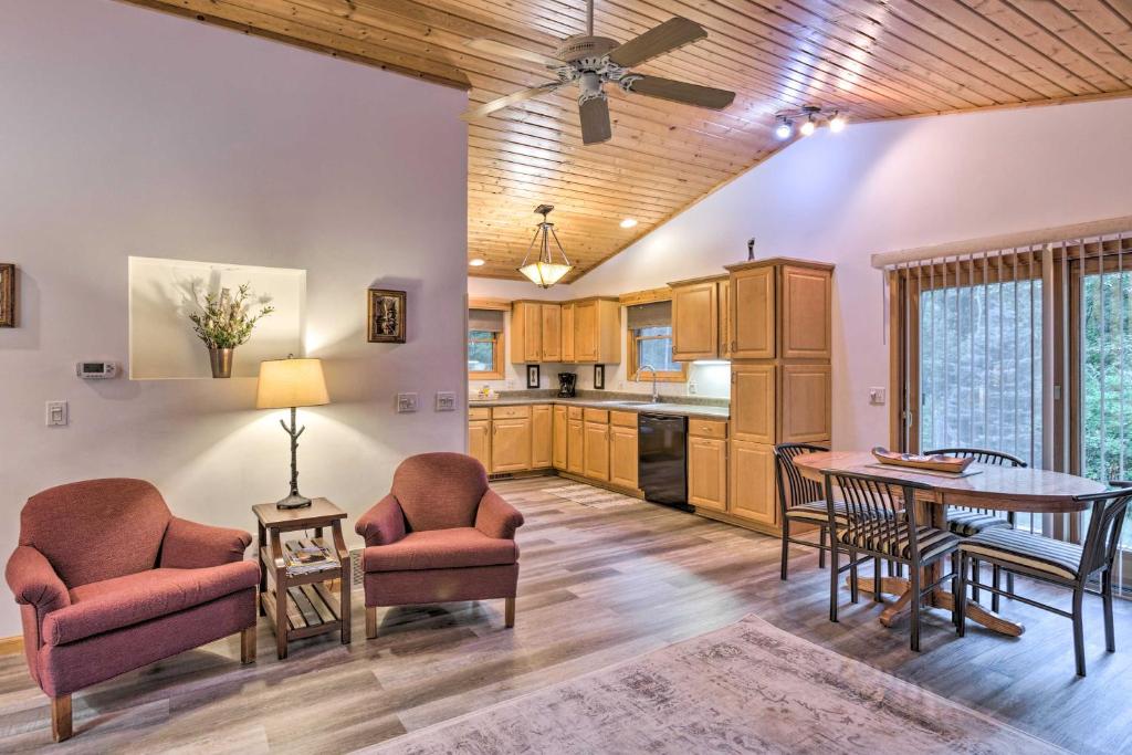 Charming Thompsonville Home with On-Site River! photo 4
